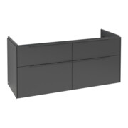 V&B Waschtischunterschrank Subway 3.0 127,2x57,6x47,8cm, m LE/Gr mon., graph.