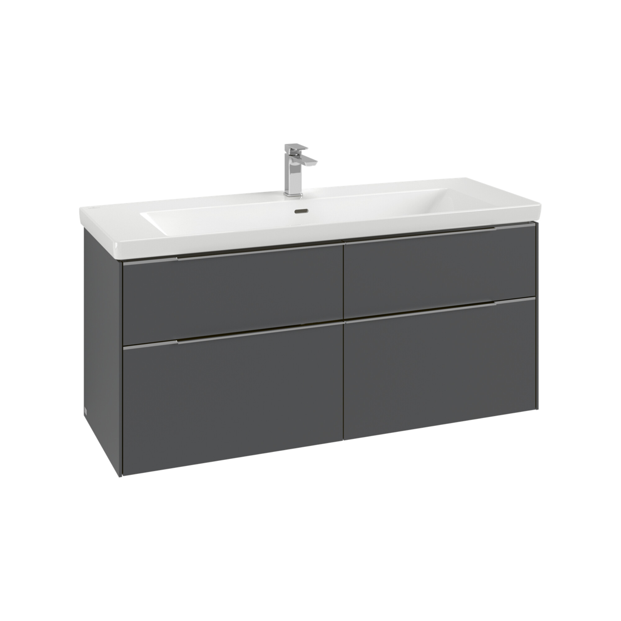 V&B Waschtischunterschrank Subway 3.0 127,2x57,6x47,8cm, m LE/Gr mon., so gre. ; Villeroy & Boch