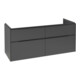 V&B Waschtischunterschrank Subway 3.0 127,2x57,6x47,8cm, m LE/Gr vo b, graph.-1