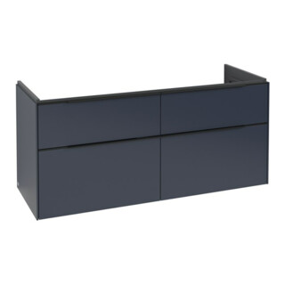V&B Waschtischunterschrank Subway 3.0 127,2x57,6x47,8cm, m LE/Gr vo b, Mar bl.