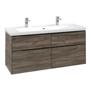 V&B Waschtischunterschrank Subway 3.0 127,2x57,6x47,8cm, m LE/Gr vo b, st. Oa