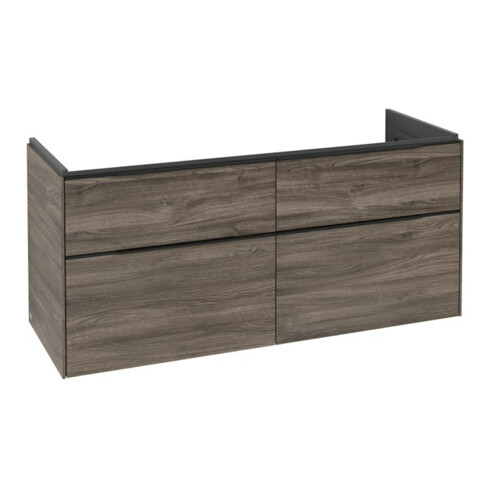 V&B Waschtischunterschrank Subway 3.0 127,2x57,6x47,8cm, m LE/Gr vo b, st. Oa
