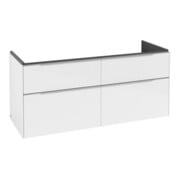 V&B Waschtischunterschrank Subway 3.0 127,2x57,6x47,8cm, o LE/Gr AL g, Bri wh.