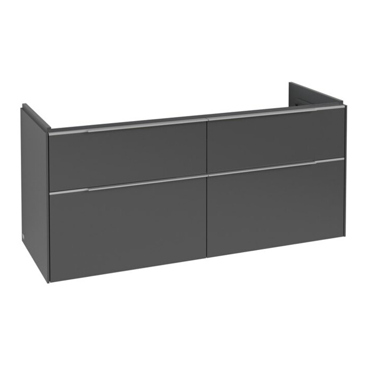 V&B Waschtischunterschrank Subway 3.0 127,2x57,6x47,8cm, o LE/Gr AL gl, graph.