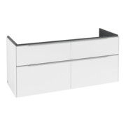 V&B Waschtischunterschrank Subway 3.0 127,2x57,6x47,8cm, o LE/Gr Alu gl, P wh.-4