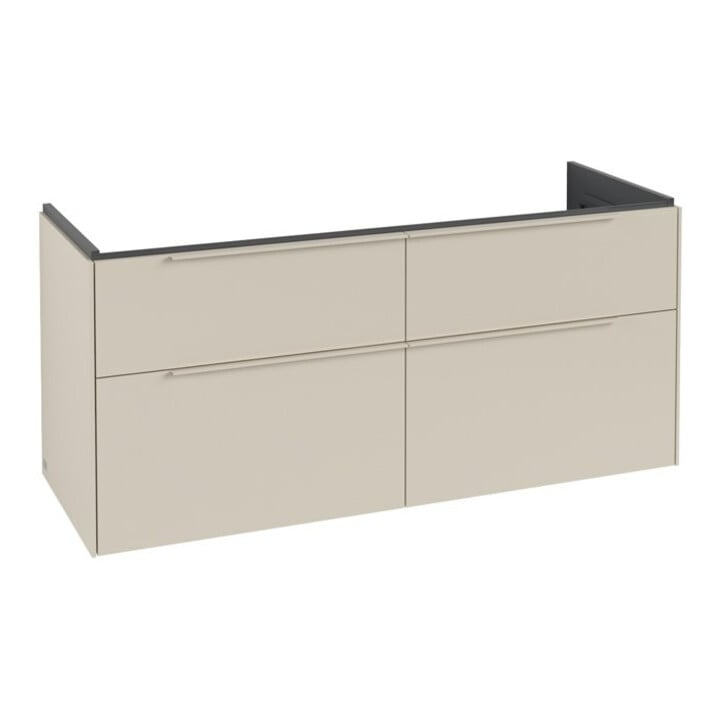 V&B Waschtischunterschrank Subway 3.0 127,2x57,6x47,8cm, o LE/Gr mon., ca Gr