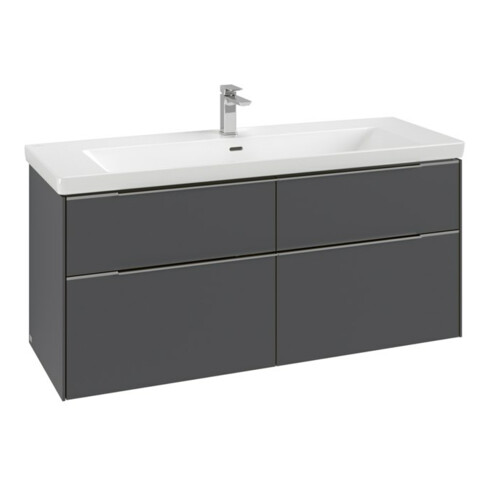 V&B Waschtischunterschrank Subway 3.0 127,2x57,6x47,8cm, o LE/Gr mon., graph.