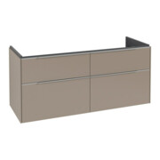 V&B Waschtischunterschrank Subway 3.0 127,2x57,6x47,8cm, o. LED/Gr Alu gl, Tau