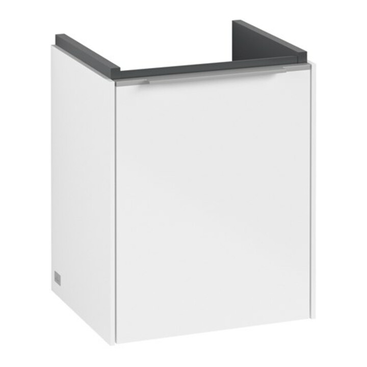 V&B Waschtischunterschrank Subway 3.0 35,1x42,9x30,9cm, Sch L/Gr AL g, Bri wh.