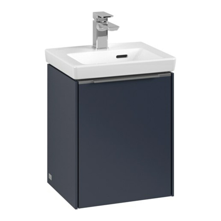 V&B Waschtischunterschrank Subway 3.0 35,1x42,9x30,9cm, Sch L/Gr AL g, Mar bl.