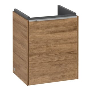 V&B Waschtischunterschrank Subway 3.0 35,1x42,9x30,9cm, Sch L/Gr AL gl, Kan Oa