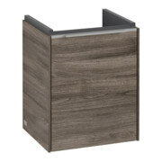 V&B Waschtischunterschrank Subway 3.0 35,1x42,9x30,9cm, Sch L/Gr AL gl, st. Oa