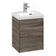 V&B Waschtischunterschrank Subway 3.0 35,1x42,9x30,9cm, Sch L/Gr AL gl, st. Oa-3