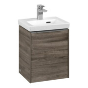 V&B Waschtischunterschrank Subway 3.0 35,1x42,9x30,9cm, Sch L/Gr AL gl, st. Oa-3