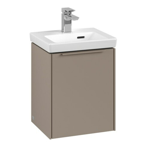 V&B Waschtischunterschrank Subway 3.0 35,1x42,9x30,9cm, Sch L/Gr monochr, Tau