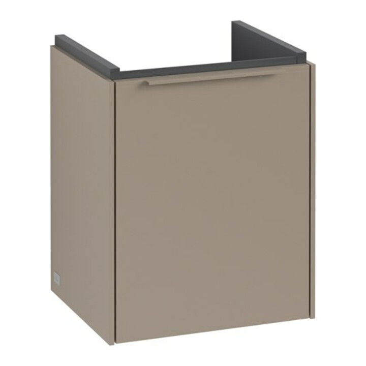 V&B Waschtischunterschrank Subway 3.0 35,1x42,9x30,9cm, Sch L/Gr monochr, Tau