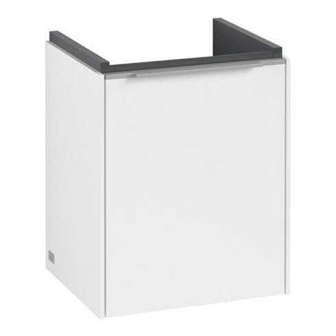 V&B Waschtischunterschrank Subway 3.0 35,1x42,9x30,9cm, Sch R/Gr AL g, Bri wh.