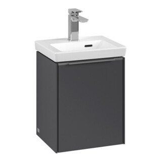 V&B Waschtischunterschrank Subway 3.0 35,1x42,9x30,9cm, Sch R/Gr AL gl, graph.