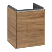 V&B Waschtischunterschrank Subway 3.0 35,1x42,9x30,9cm, Sch R/Gr AL gl, Kan Oa