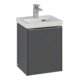 V&B Waschtischunterschrank Subway 3.0 35,1x42,9x30,9cm, Sch R/Gr AL gl, wh. Oa-1
