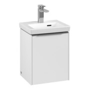 V&B Waschtischunterschrank Subway 3.0 35,1x42,9x30,9cm, Sch R/Gr Alu gl, P wh.