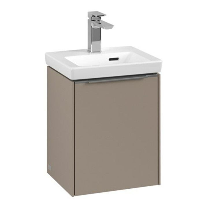 V&B Waschtischunterschrank Subway 3.0 35,1x42,9x30,9cm, Sch R/Gr Alu gl, Tau