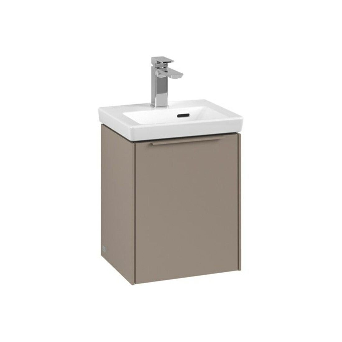 V&B Waschtischunterschrank Subway 3.0 35,1x42,9x30,9cm, Sch R/Gr monochr, Tau