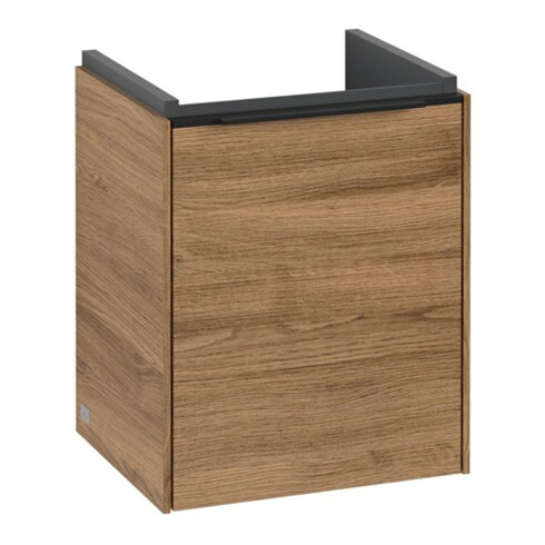 V&B Waschtischunterschrank Subway 3.0 35,1x42,9x30,9cm, Sch R/Gr vo b, Kan Oa