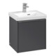 V&B Waschtischunterschrank Subway 3.0 42,3x42,9x37,8cm, Sch L/Gr AL gl, graph.-1