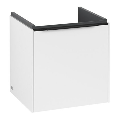 V&B Waschtischunterschrank Subway 3.0 42,3x42,9x37,8cm, Sch L/Gr vo bla, P wh.