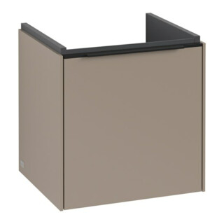 V&B Waschtischunterschrank Subway 3.0 42,3x42,9x37,8cm, Sch L/Gr volc bla, Tau