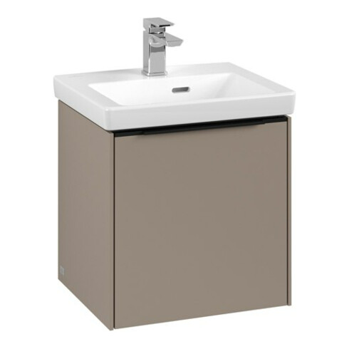 V&B Waschtischunterschrank Subway 3.0 42,3x42,9x37,8cm, Sch L/Gr volc bla, Tau