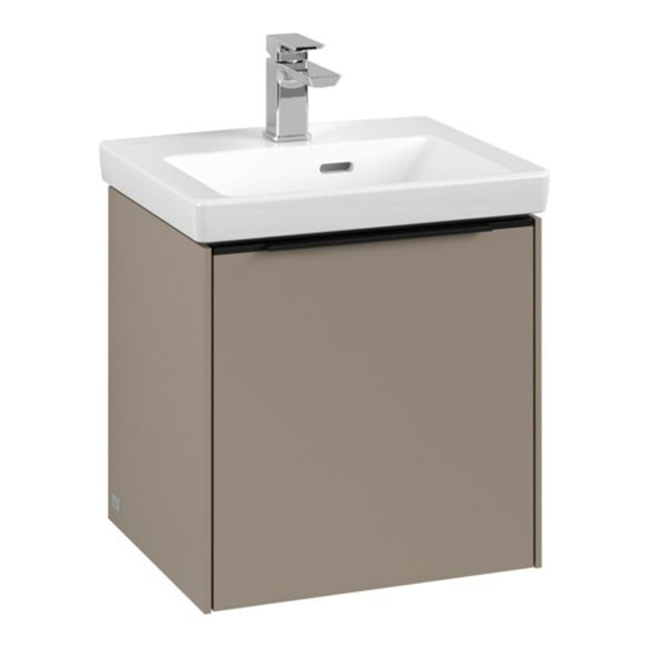 V&B Waschtischunterschrank Subway 3.0 42,3x42,9x37,8cm, Sch L/Gr volc bla, Tau