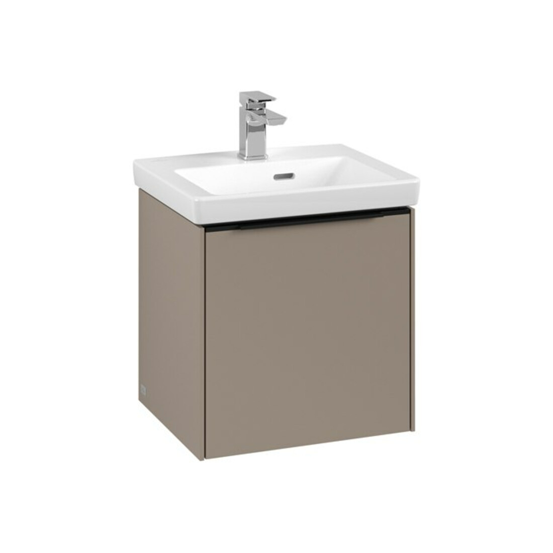 V&B Waschtischunterschrank Subway 3.0 42,3x42,9x37,8cm, Sch L/Gr volc bla, Tau