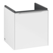 V&B Waschtischunterschrank Subway 3.0 42,3x42,9x37,8cm, Sch R/Gr AL g, Bri wh.