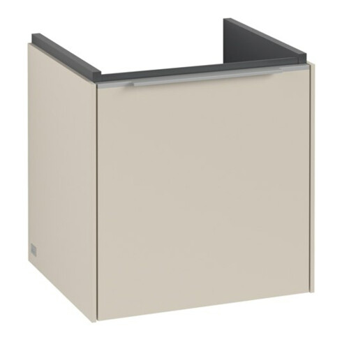 V&B Waschtischunterschrank Subway 3.0 42,3x42,9x37,8cm, Sch R/Gr AL g, ca Gr