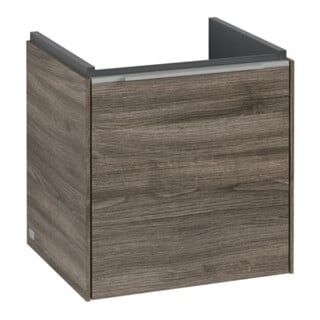 V&B Waschtischunterschrank Subway 3.0 42,3x42,9x37,8cm, Sch R/Gr AL gl, st. Oa