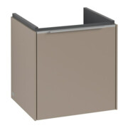 V&B Waschtischunterschrank Subway 3.0 42,3x42,9x37,8cm, Sch R/Gr Alu gl, Tau-3