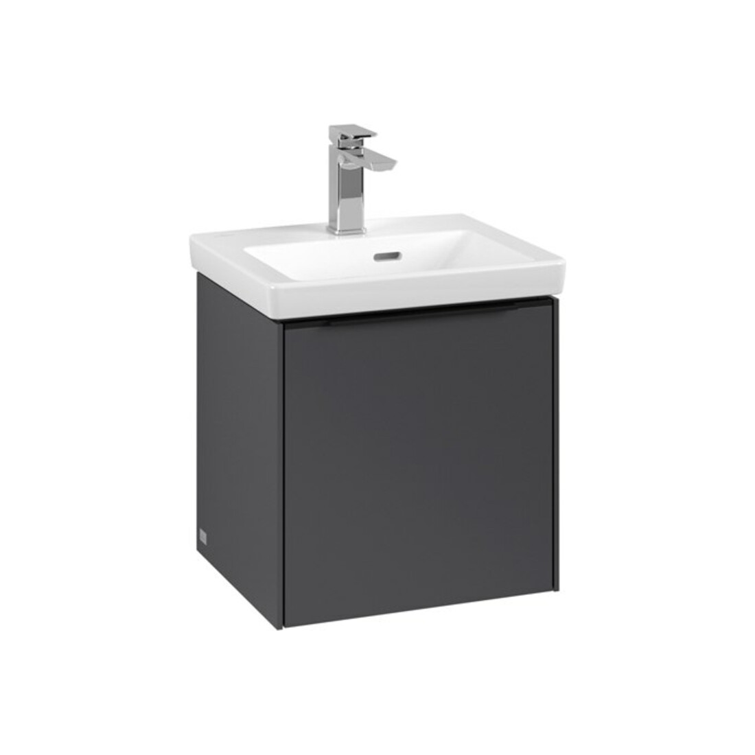 V&B Waschtischunterschrank Subway 3.0 42,3x42,9x37,8cm, Sch R/Gr vo b, graph.