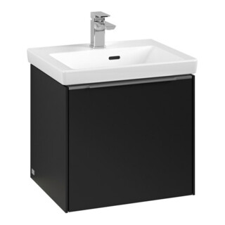 V&B Waschtischunterschrank Subway 3.0 47,3x42,9x40,8cm, m LE/Gr AL g, volc bla