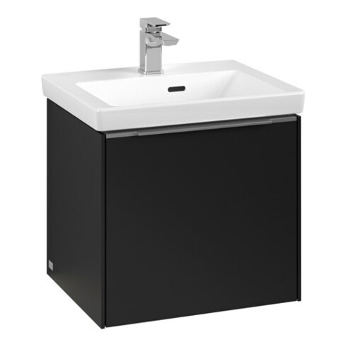 V&B Waschtischunterschrank Subway 3.0 47,3x42,9x40,8cm, m LE/Gr AL g, volc bla