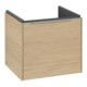 V&B Waschtischunterschrank Subway 3.0 47,3x42,9x40,8cm, m LE/Gr AL gl, Nord Oa-3