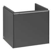 V&B Waschtischunterschrank Subway 3.0 47,3x42,9x40,8cm, m LE/Gr Alu gl, graph.