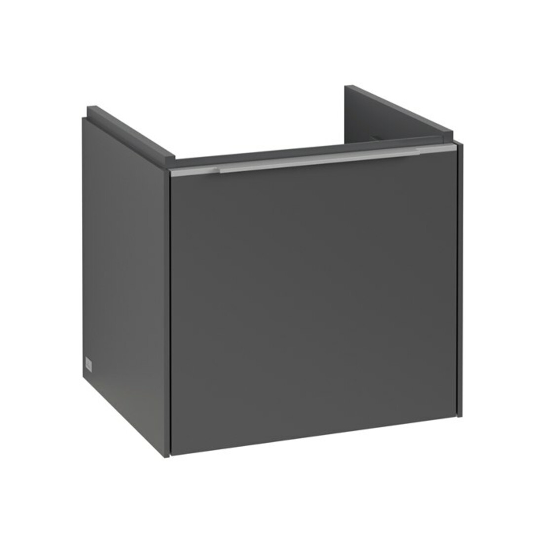 V&B Waschtischunterschrank Subway 3.0 47,3x42,9x40,8cm, m LE/Gr Alu gl, graph.