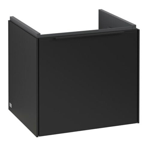 V&B Waschtischunterschrank Subway 3.0 47,3x42,9x40,8cm, m LE/Gr vo b, volc bla