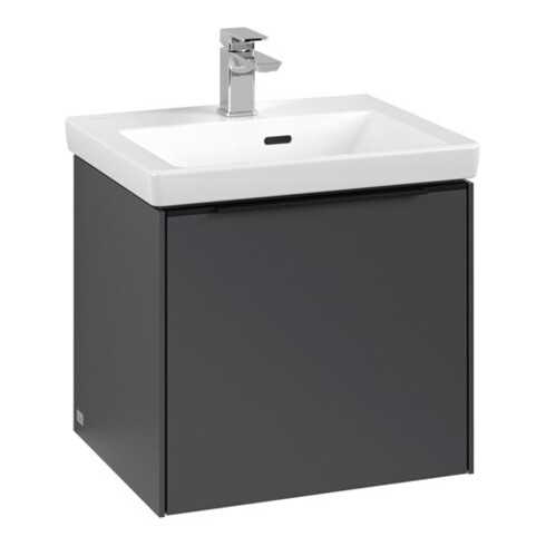 V&B Waschtischunterschrank Subway 3.0 47,3x42,9x40,8cm, m LE/Gr vo bla, graph.
