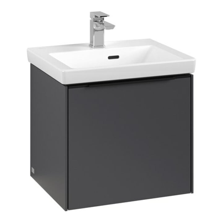 V&B Waschtischunterschrank Subway 3.0 47,3x42,9x40,8cm, m LE/Gr vo bla, graph.