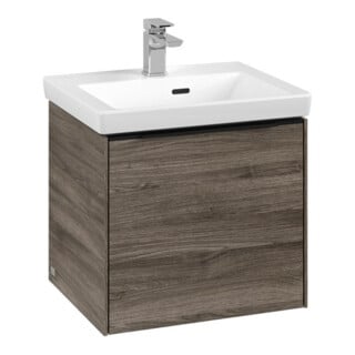 V&B Waschtischunterschrank Subway 3.0 47,3x42,9x40,8cm, m LE/Gr vo bla, st. Oa