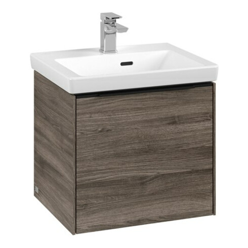 V&B Waschtischunterschrank Subway 3.0 47,3x42,9x40,8cm, m LE/Gr vo bla, st. Oa