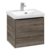 V&B Waschtischunterschrank Subway 3.0 47,3x42,9x40,8cm, m LE/Gr vo bla, st. Oa